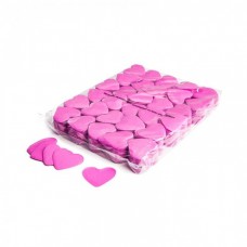 Magic FX Slowfall Confetti Hearts Dia 55mm - Pink