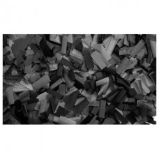 Showtec Black Confetti 55x17mm Slowfall 1 KG